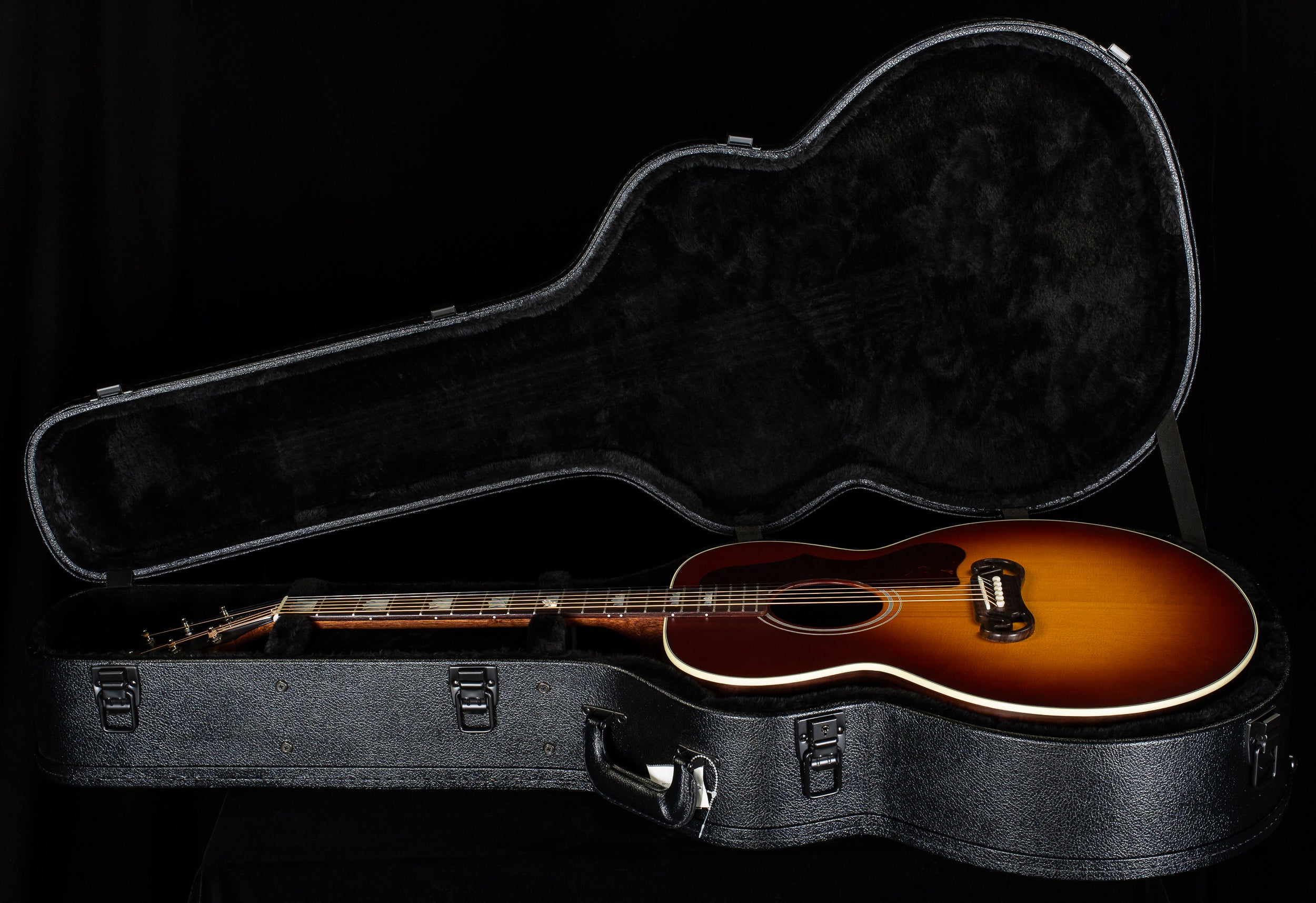 Gibson SJ-200 Studio Rosewood Satin Rosewood Burst (020) - Willcutt Guitars