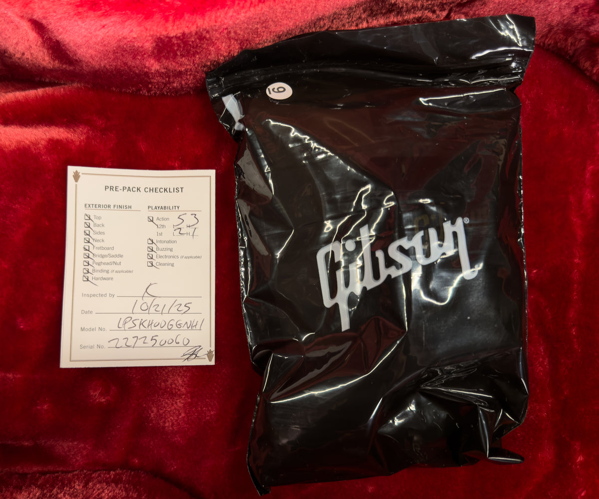 Gibson Kirk Hammett Signature Les Paul Standard &quot;Greeny&quot; Greeny Burst (060)