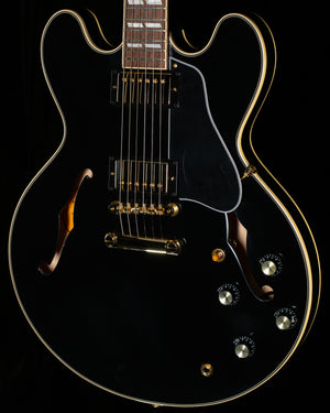 Gibson ES-345 Gold Hardware Ebony (147)