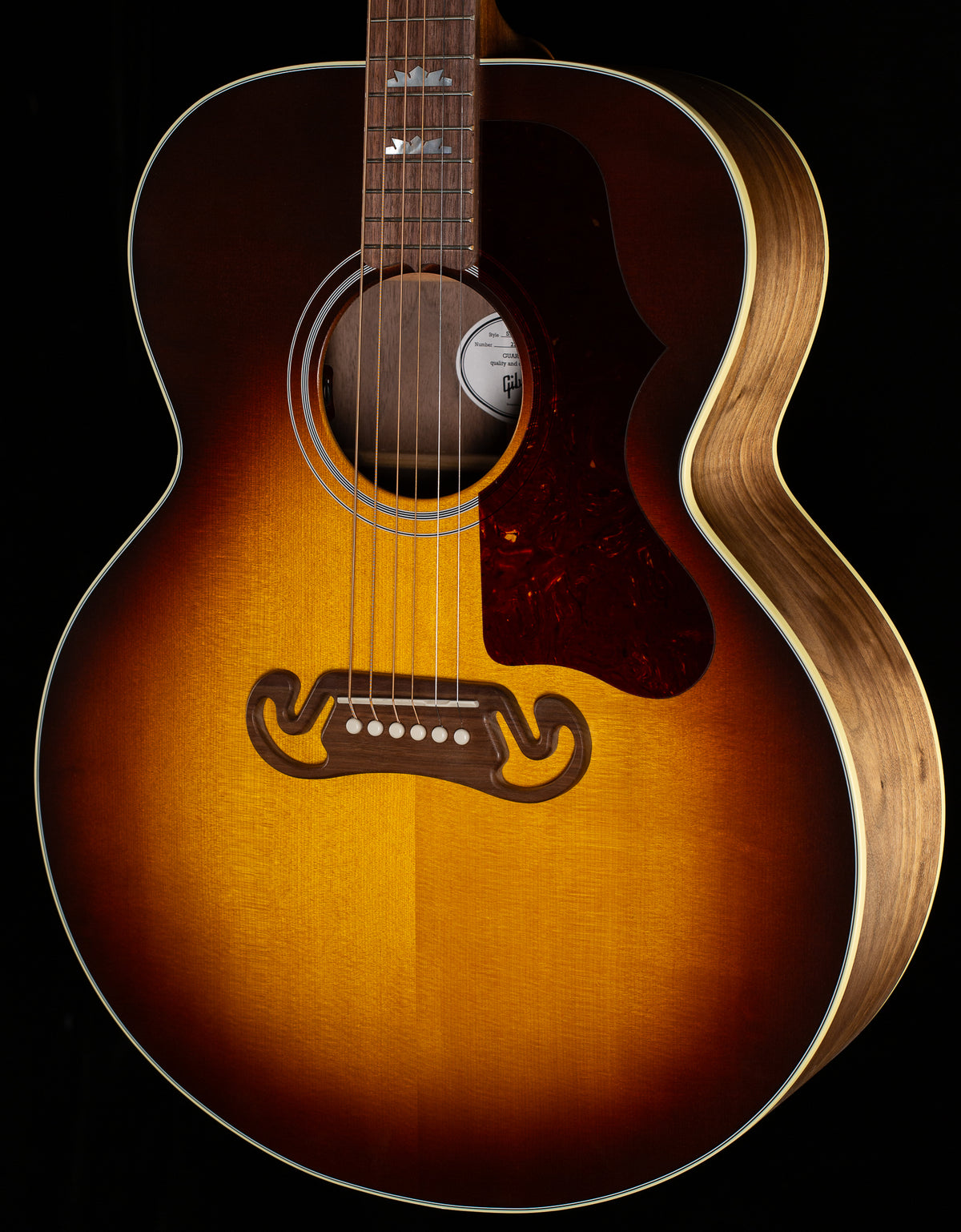 Gibson SJ-200 Studio Walnut Satin Walnut Burst (038)