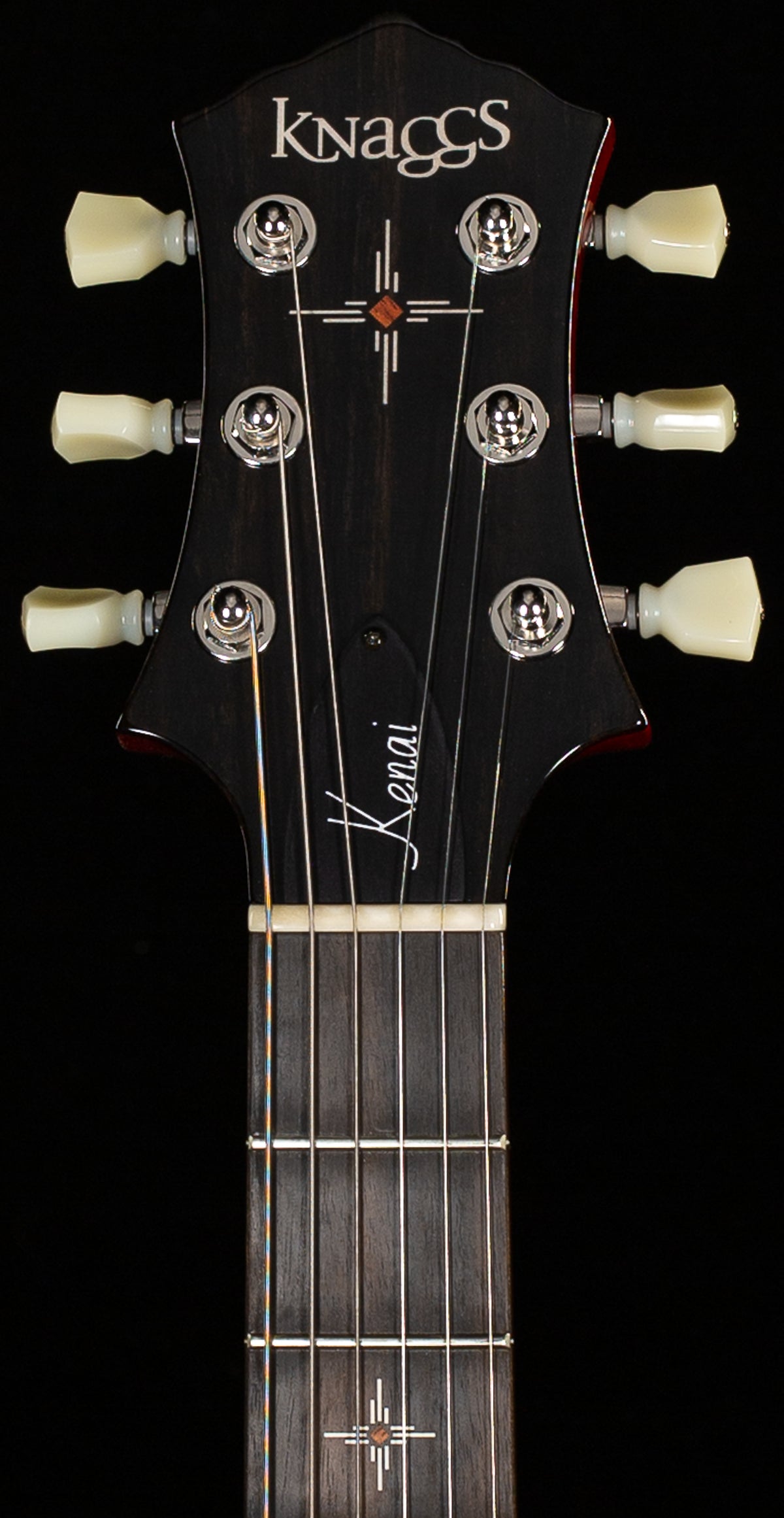 Knaggs Influence Kenai Hollowbody Vintage Burst T2 Maple Top (291)