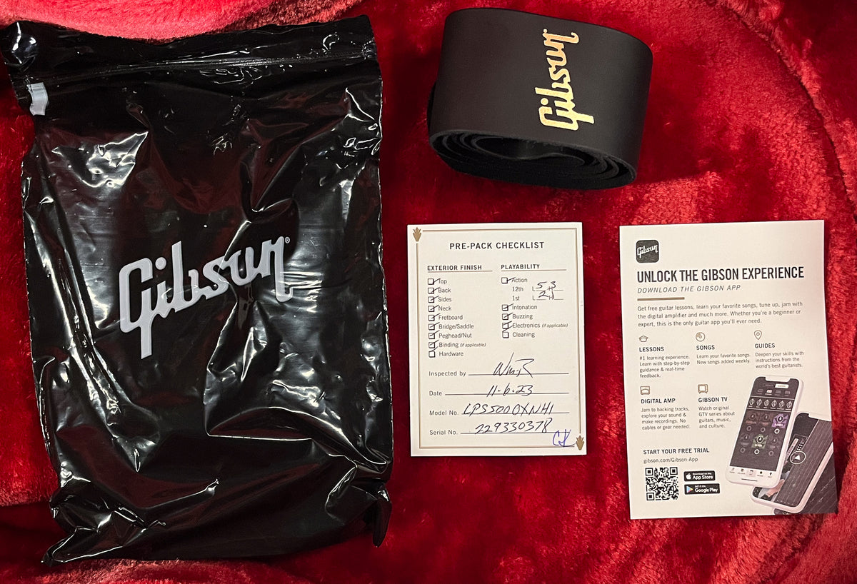 Gibson Les Paul Standard 50s Figured Top Translucent Oxblood (378)