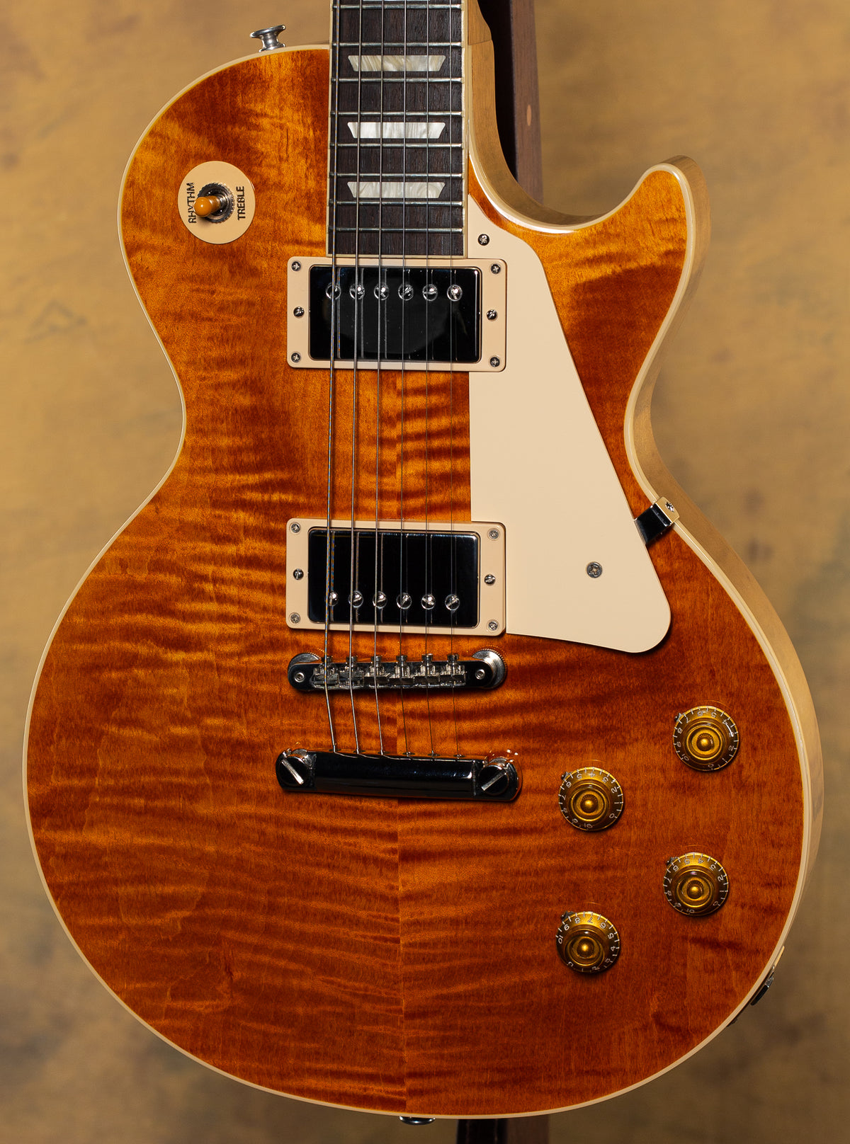 2023 Gibson Les Paul Standard 50s Figured Top Honey Amber