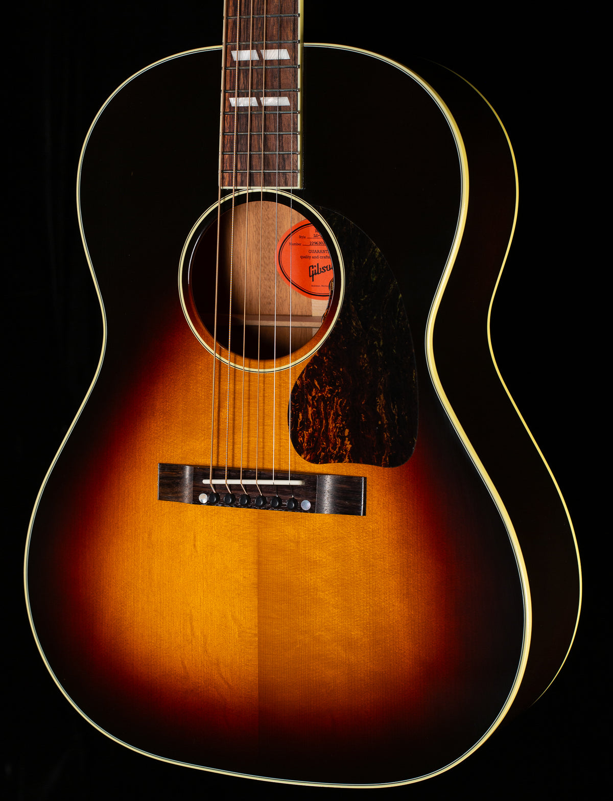 Gibson Nathaniel Rateliff LG-2 Western Vintage Sunburst (022)