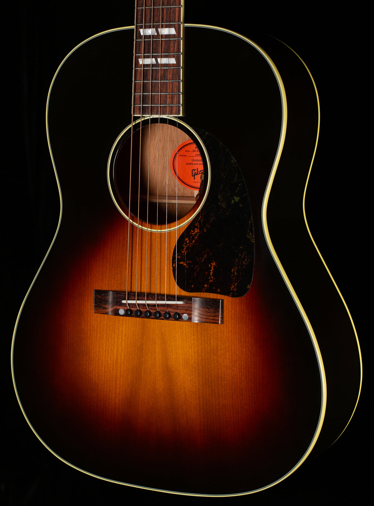 Gibson Nathaniel Rateliff LG-2 Western Vintage Sunburst (015)