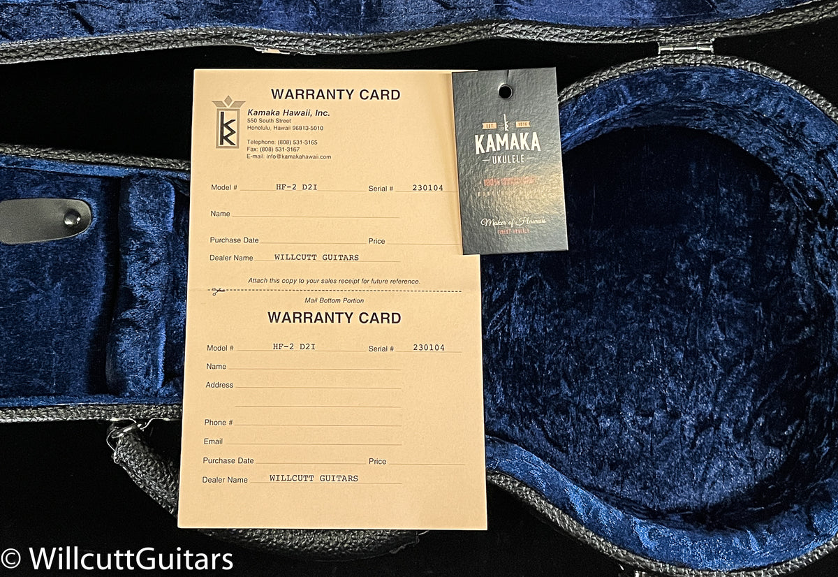 Kamaka Ukulele Concert Deluxe Slotted Headstock (104)