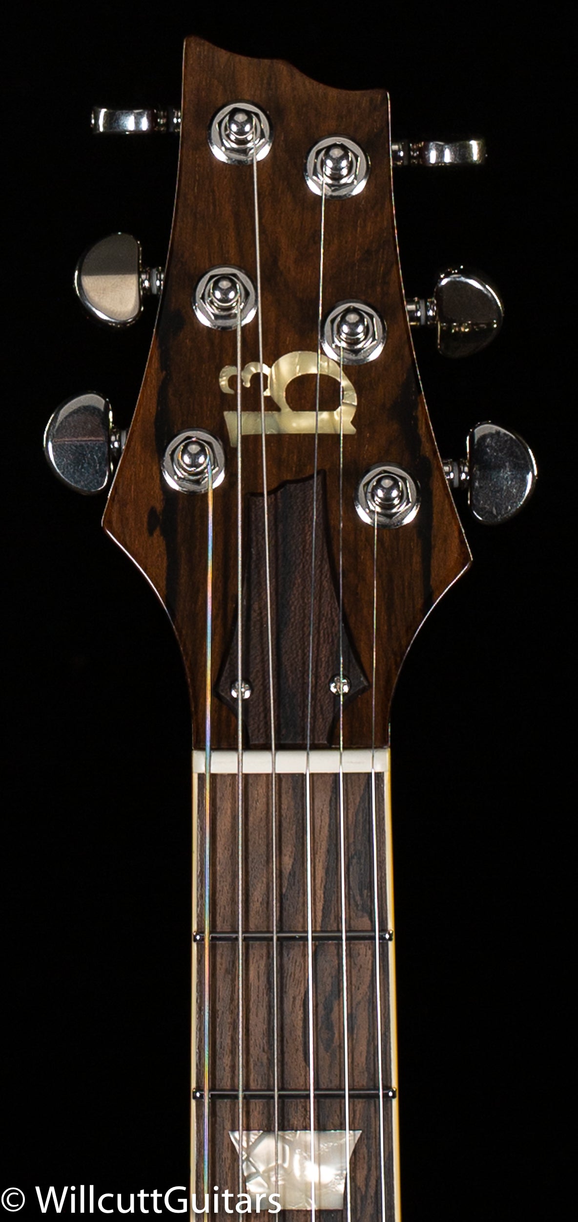 B3 Gene Baker Phoenix V Black Limba Faded Dark Cherry Burst (013)