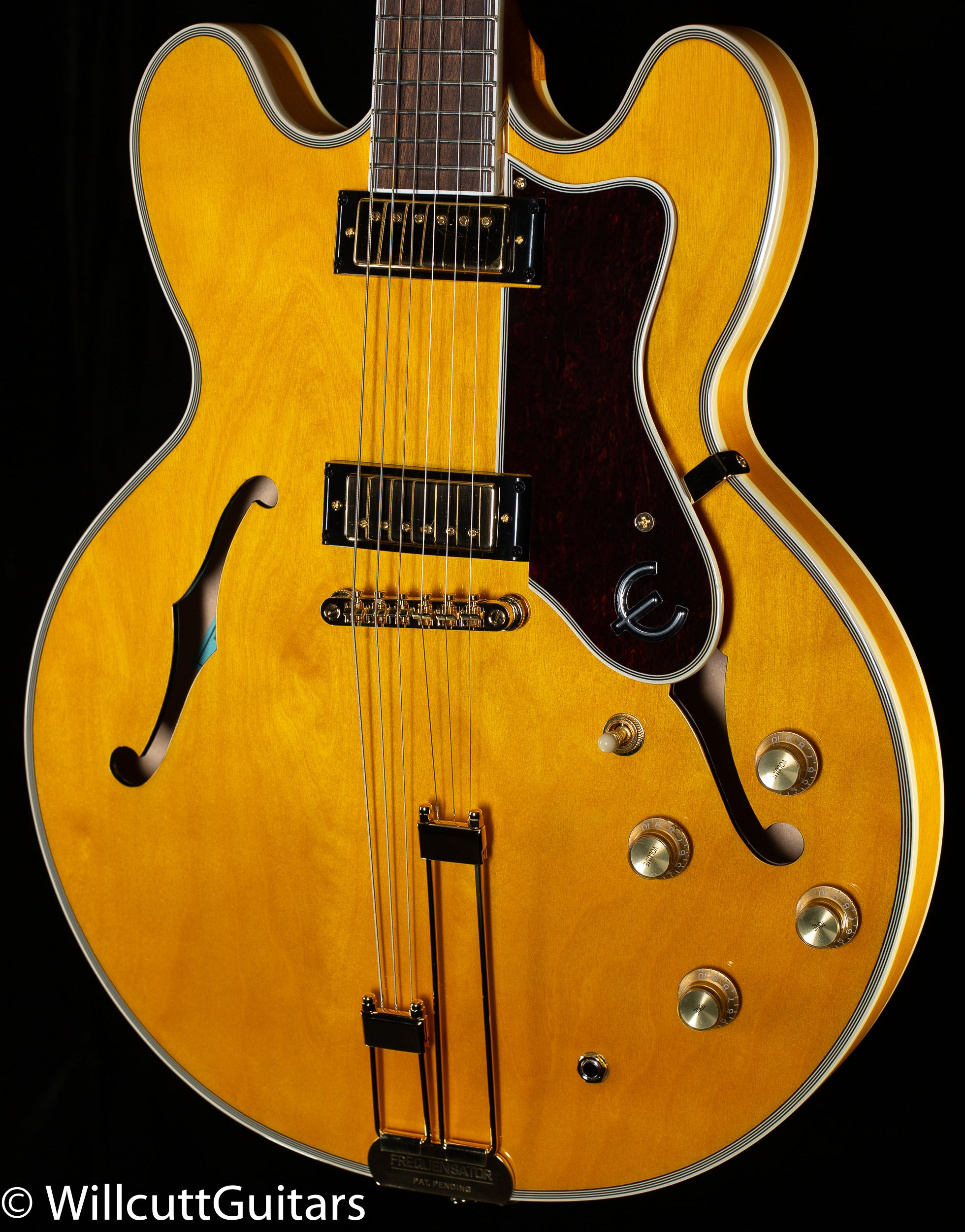 Epiphone Sheraton Frequensator Natural (668) - Willcutt Guitars