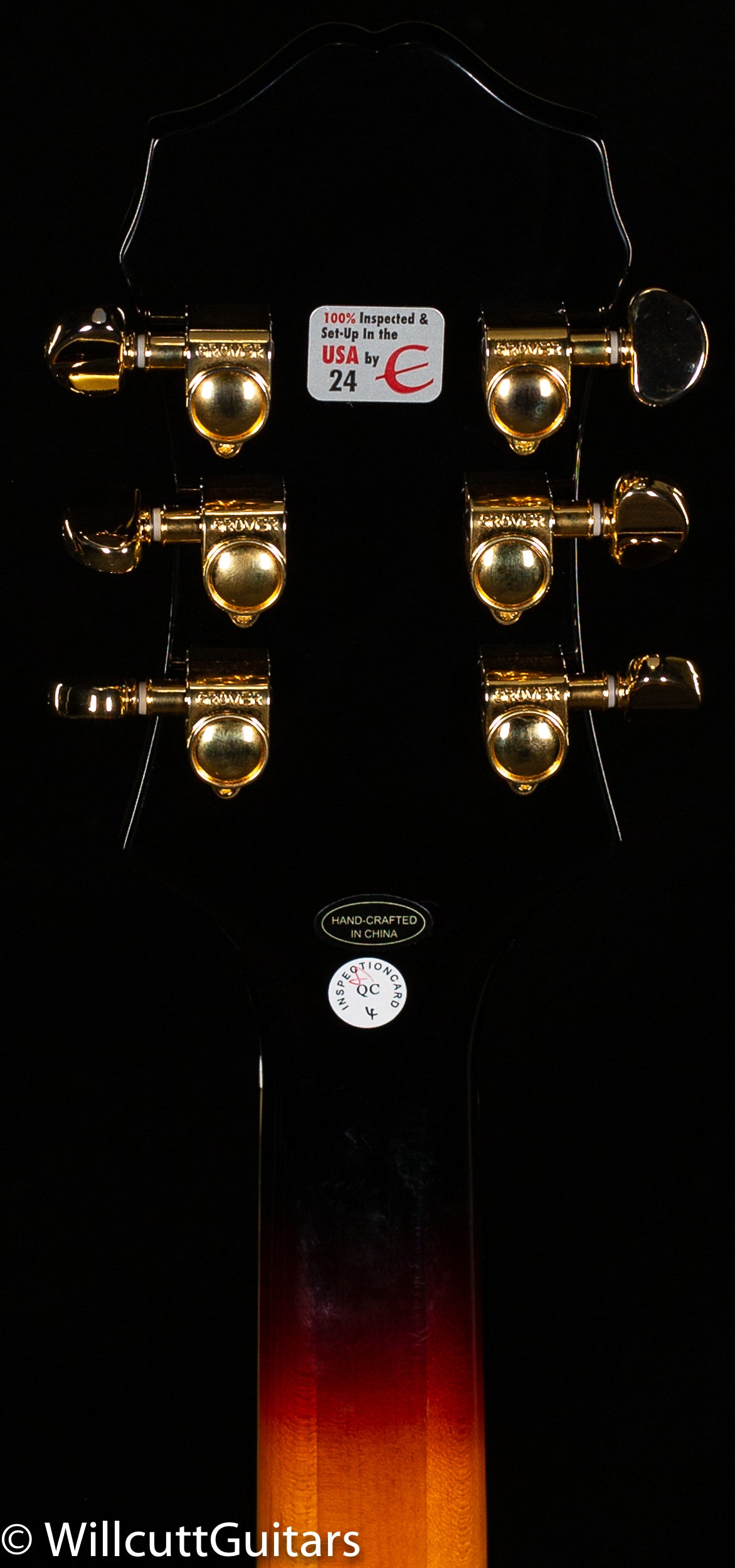 Epiphone Broadway Vintage Sunburst (084) - Willcutt Guitars Epiphone Broadway Vintage Sunburst (084) - Willcutt Guitars