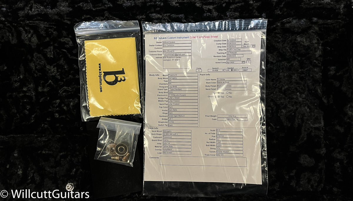 B3 Gene Baker Phoenix III Distressed (026)