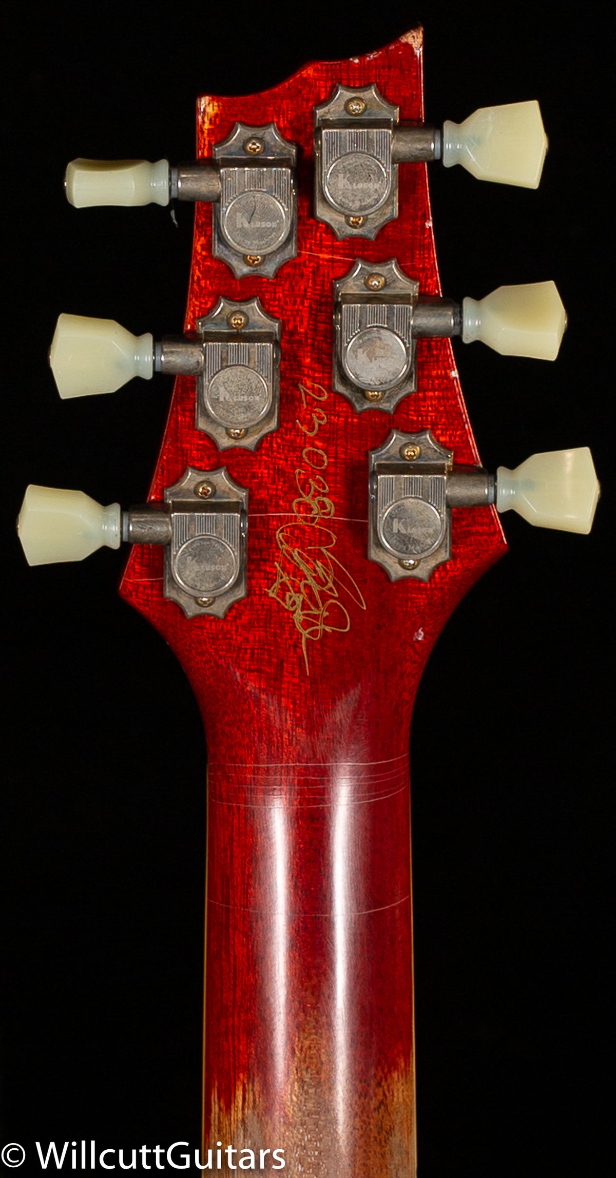 B3 Gene Baker SL59 Brockburst 5A Maple Top Brazilian Fingerboard (038)