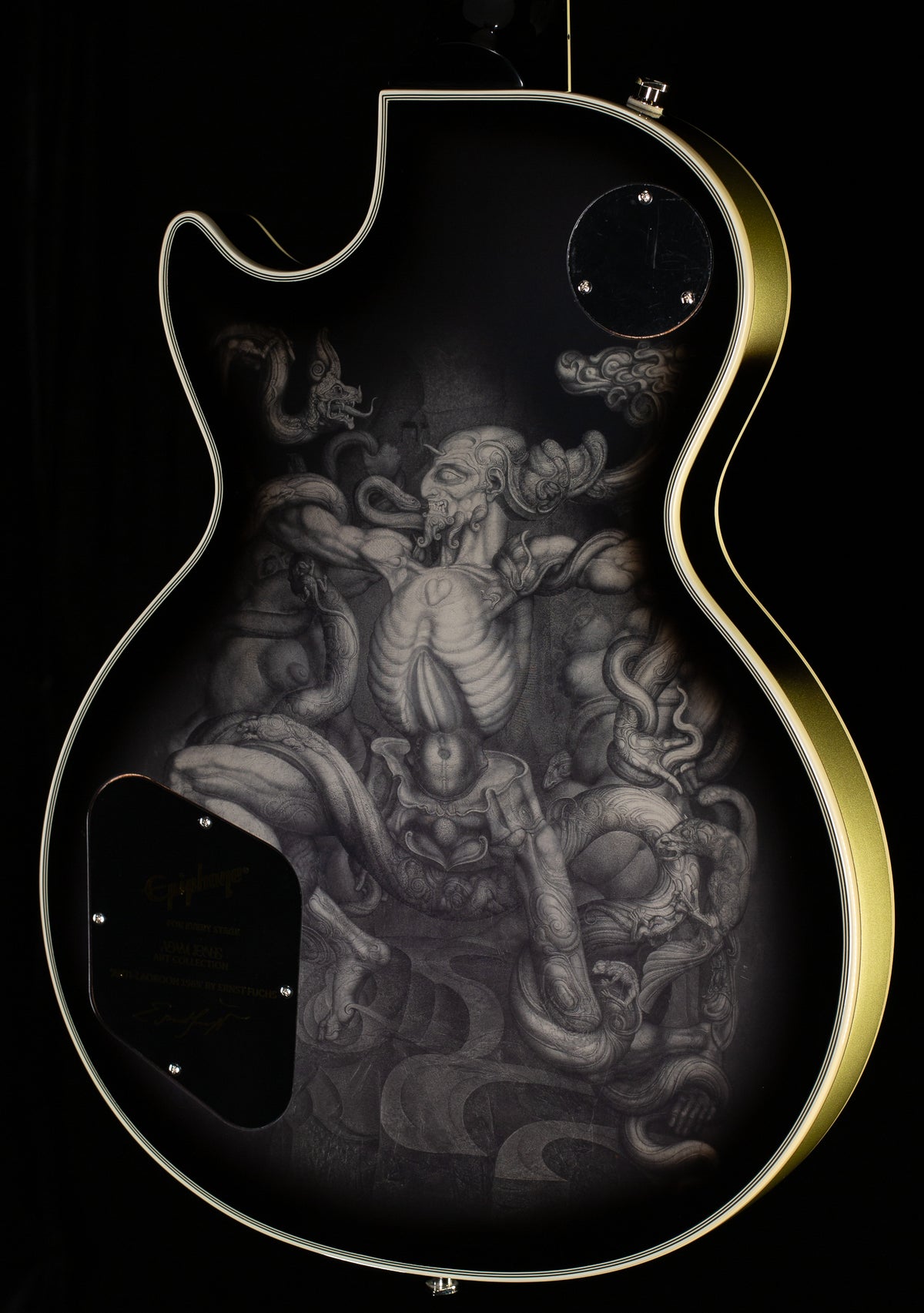 Epiphone Adam Jones Les Paul Custom Art Collection: Ernst Fuchs’ &#39;ANTI- LAOKOON 1965&#39; (669)