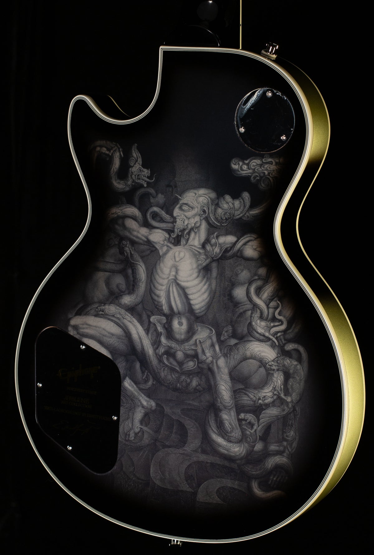 Epiphone Adam Jones Les Paul Custom Art Collection: Ernst Fuchs’ &#39;ANTI- LAOKOON 1965&#39; (389)