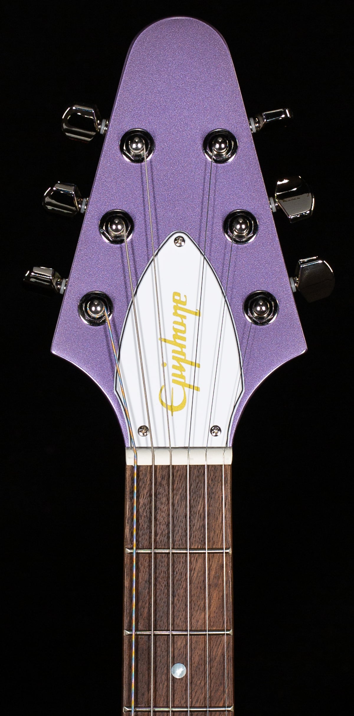 Epiphone Kirk Hammett 1979 Flying V Purple Metallic (813)