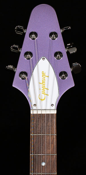 Epiphone Kirk Hammett 1979 Flying V Purple Metallic (813)