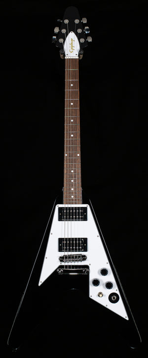 Epiphone Kirk Hammett 1979 Flying V Ebony (049)