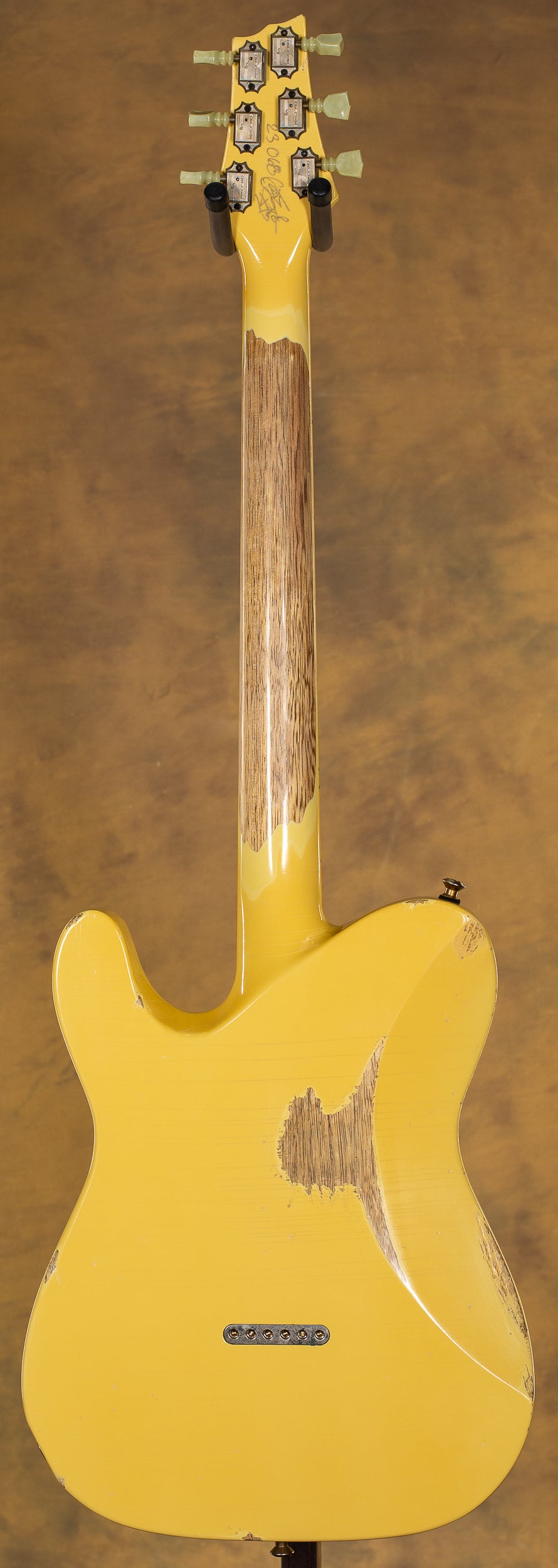 2023 B3 Gene Baker Phoenix V Distressed Korina