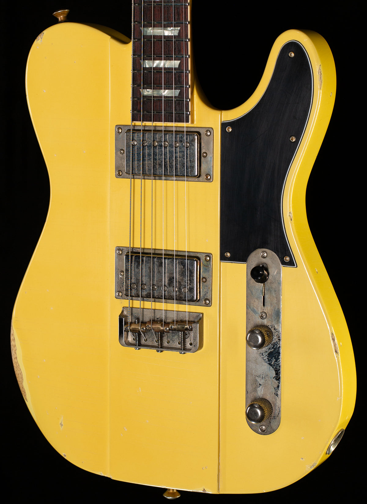 B3 Gene Baker Phoenix V Distressed Korina  (068)