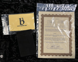 B3 Gene Baker Phoenix V Distressed Korina  (068)