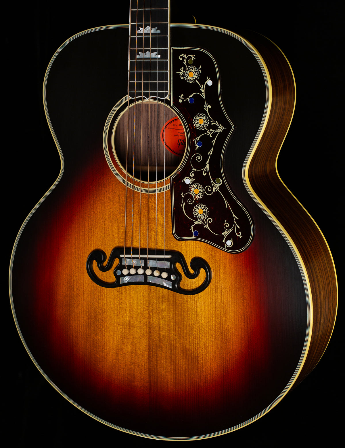 Gibson Custom Shop Pre-War SJ-200 Rosewood Vintage Sunburst (024)