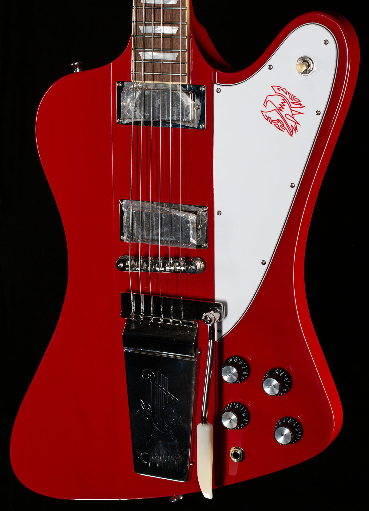 Epiphone 1963 Firebird V Maestro Vibrola Ember Red (073)