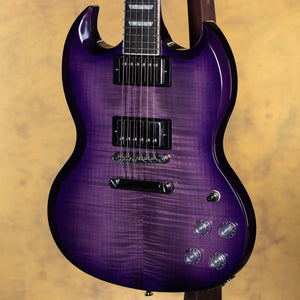 2023 Epiphone SG Modern Figured Purple Burst