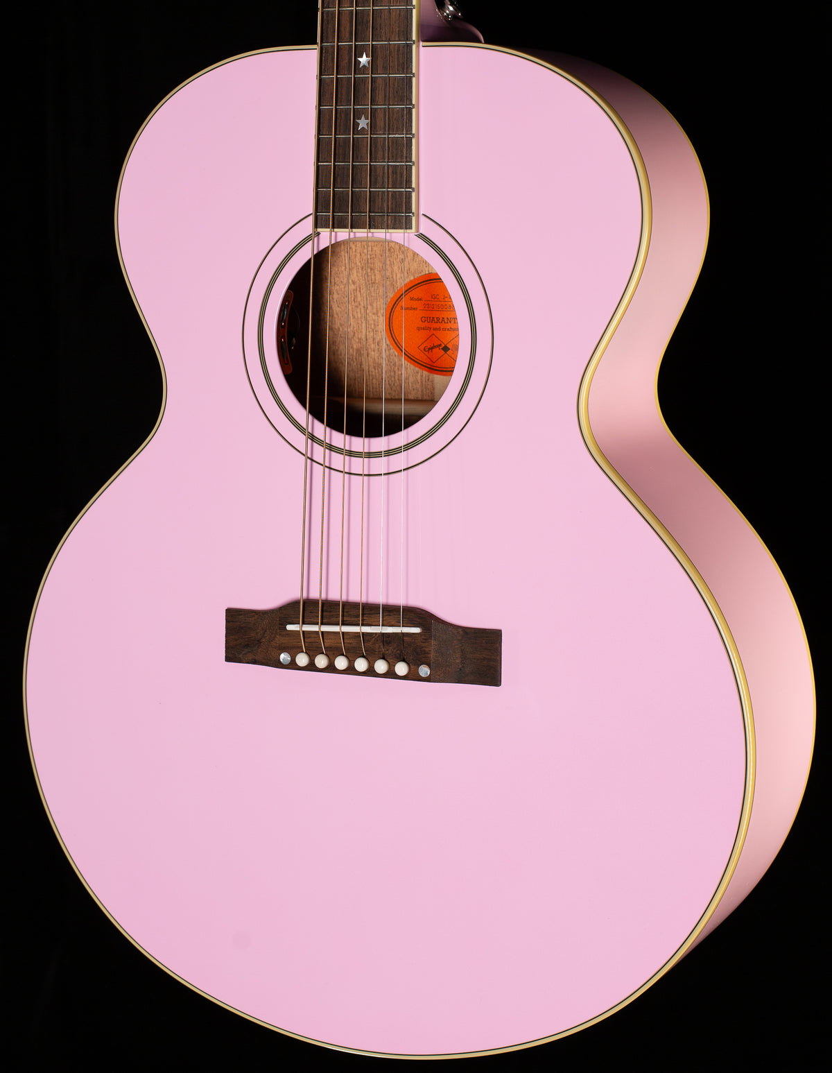 Epiphone J-180 LS Pink (883)