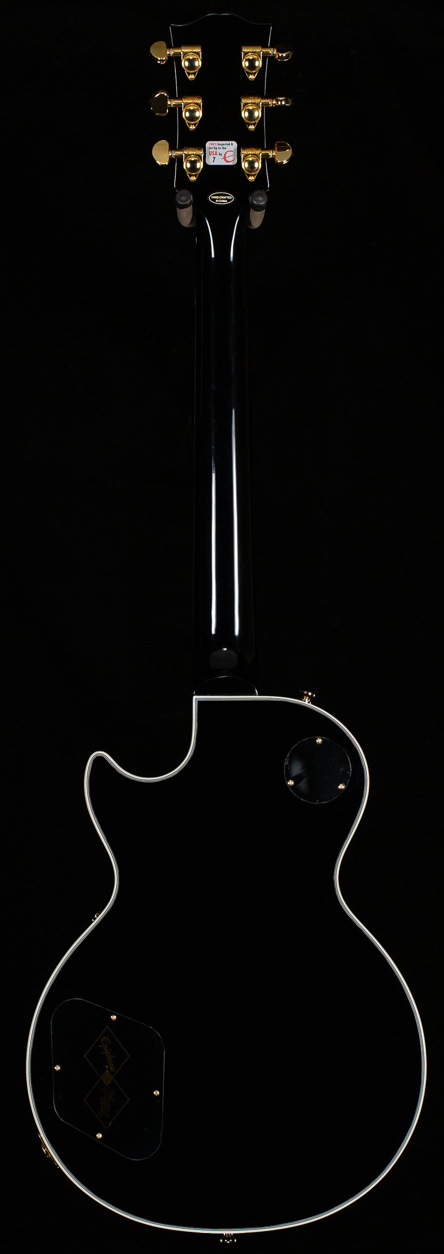 エピフォン　レスポール Epiphone Les Paul Custom Ebony (447) - Willcutt Guitars