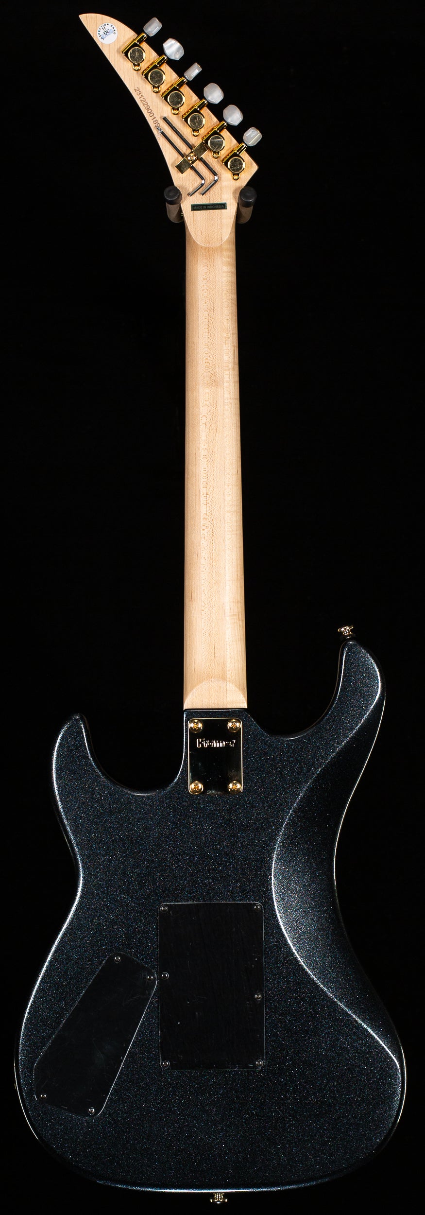 Kramer Jersey Star Black Pearl (189) - Willcutt Guitars, image size:875x2500