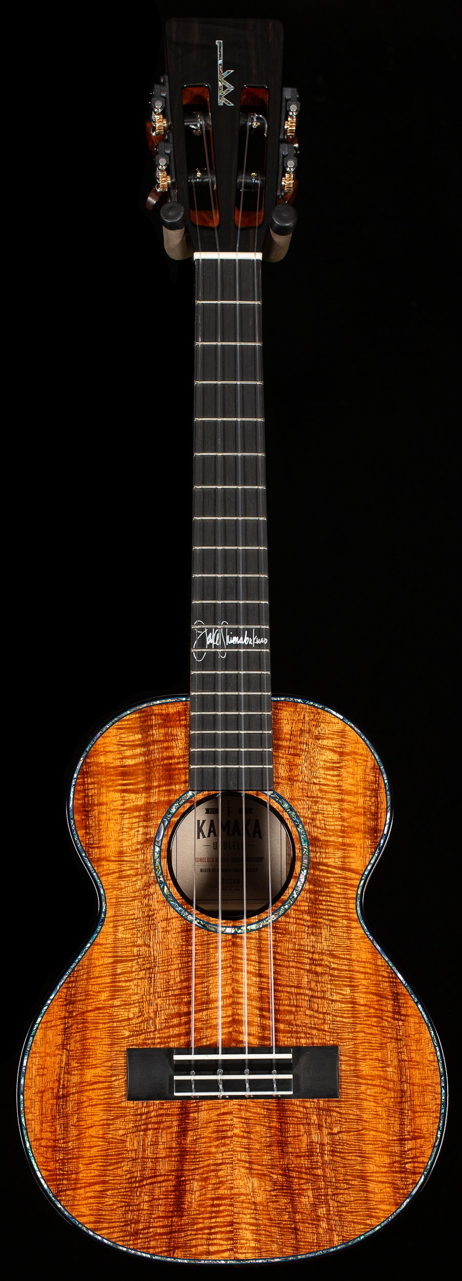 Kamaka Tenor 4 Jake Blue Edition Signed (244)