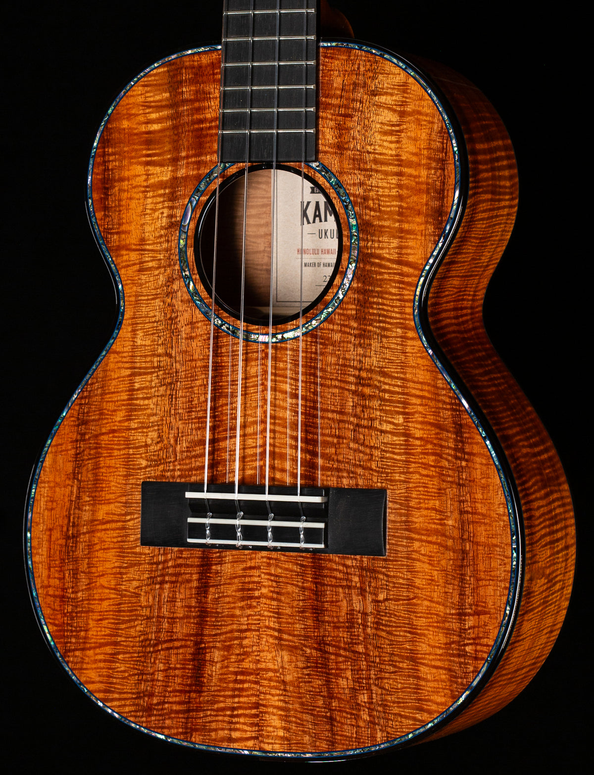 Kamaka Tenor 4 Jake Blue Edition Signed (244)