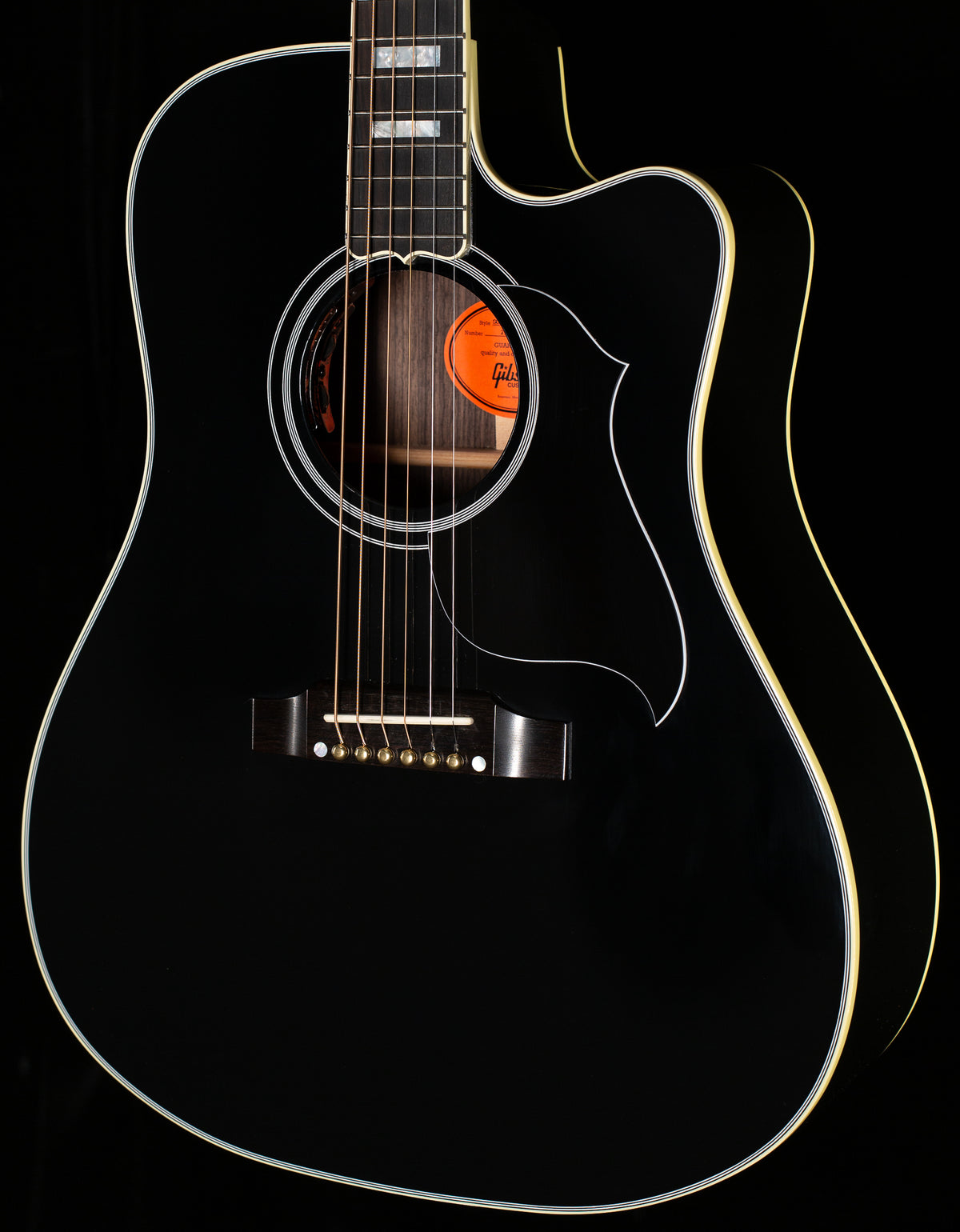 Gibson Custom Shop Songwriter EC Custom Ebony (063)