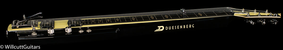 Duesenberg Fairytale Lap Steel Split King Ivory and Black (711)