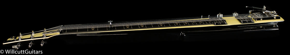 Duesenberg Fairytale Lap Steel Split King Ivory and Black (711)