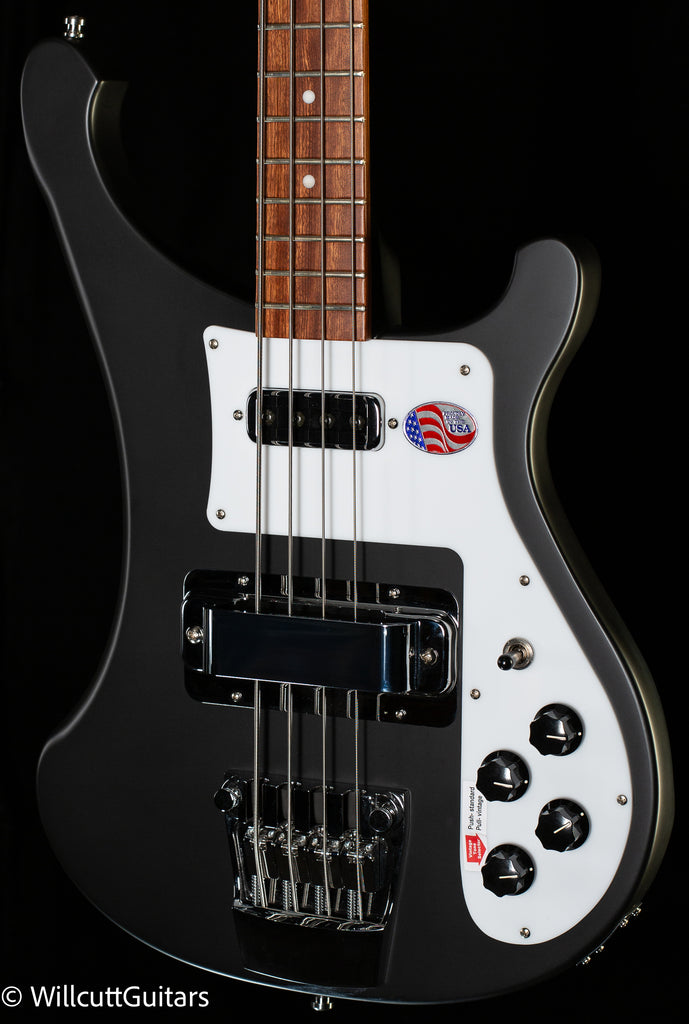 Rickenbacker 4003S Bass Matte Black (719) - Willcutt Guitars