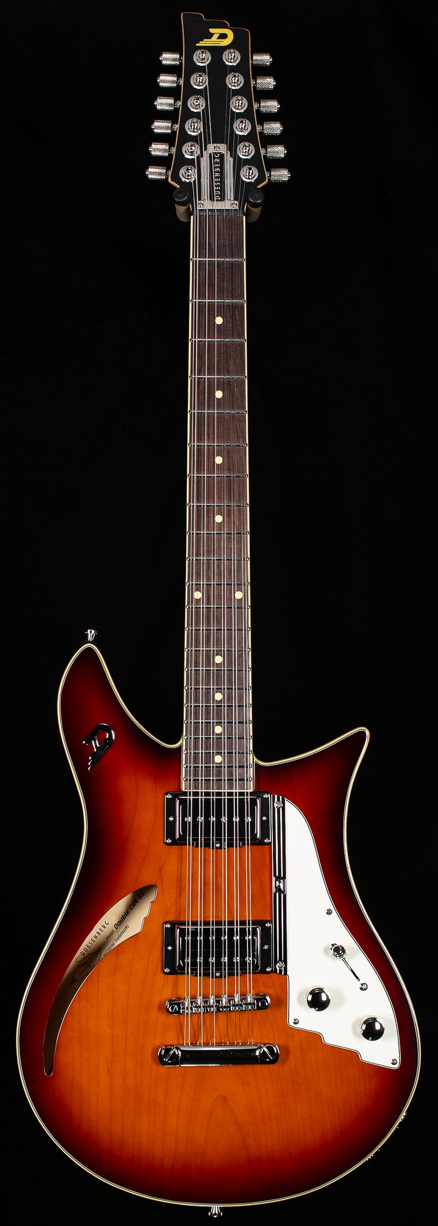 Duesenberg Double Cat 12-String Vintage Burst (548