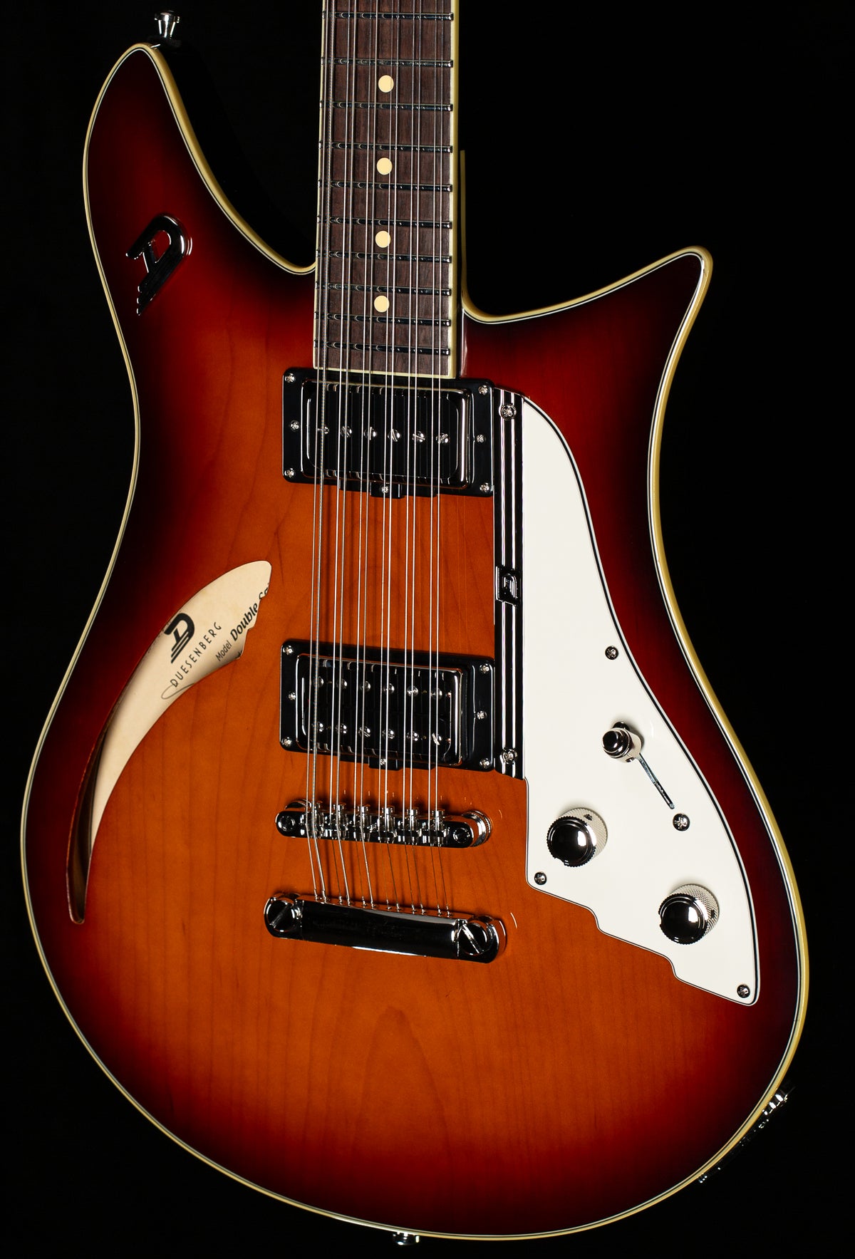 Duesenberg Double Cat 12-String Vintage Burst (548)