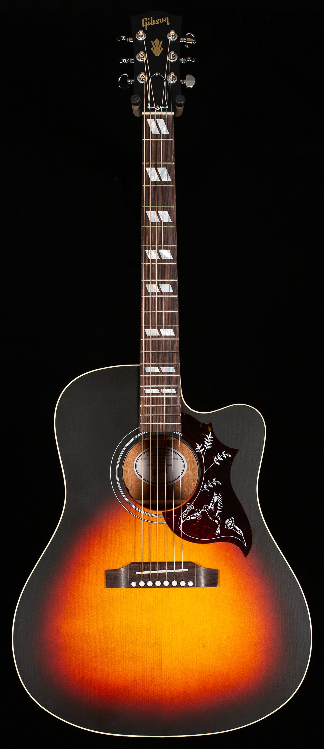 Gibson Hummingbird Studio EC Triburst (108)