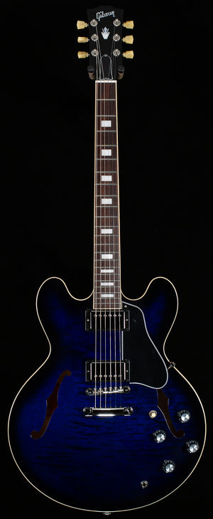 Gibson ES-335 Figured Deep Ocean Burst (034)