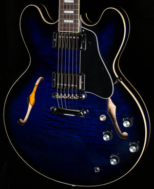 Gibson ES-335 Figured Deep Ocean Burst (034)