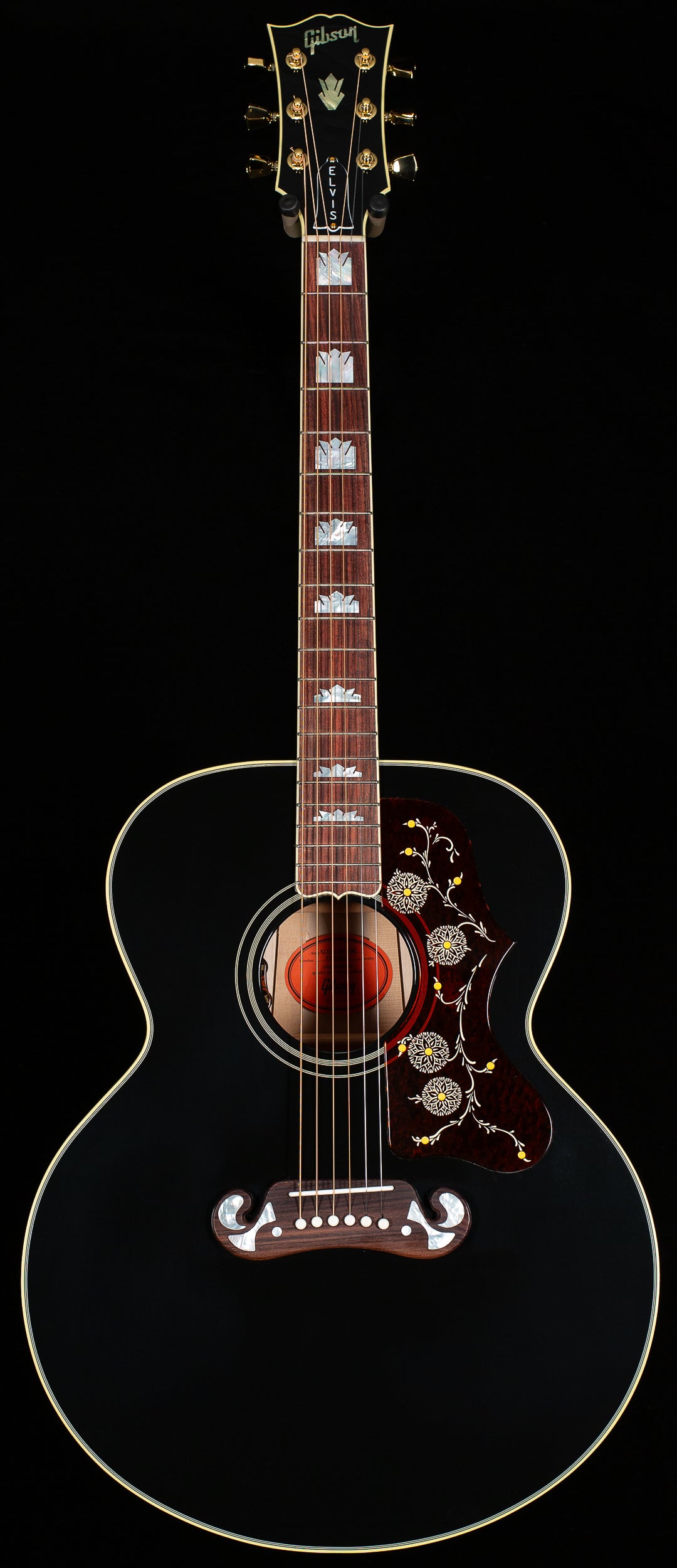 Gibson Elvis SJ-200 Ebony (013)