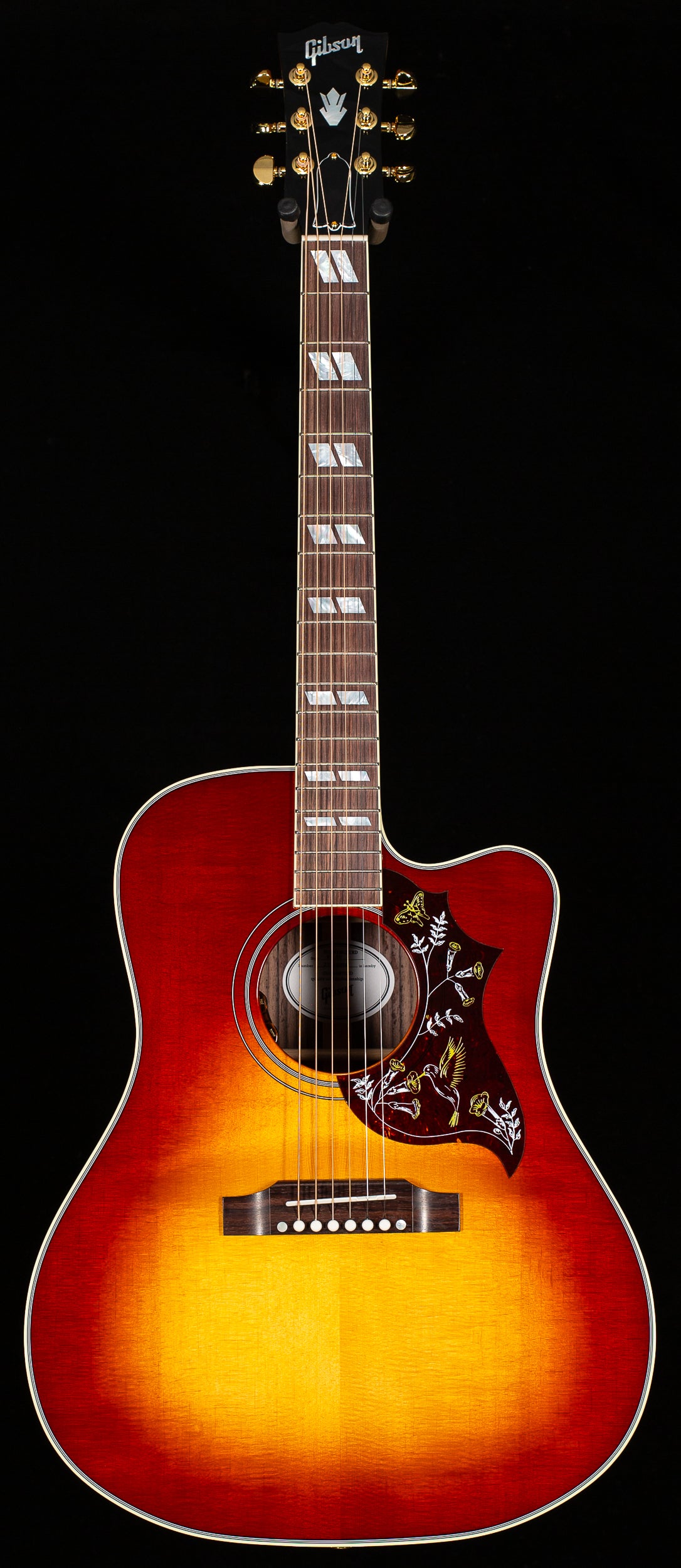 Gibson Hummingbird Standard Rosewood EC Rosewood Burst (086)