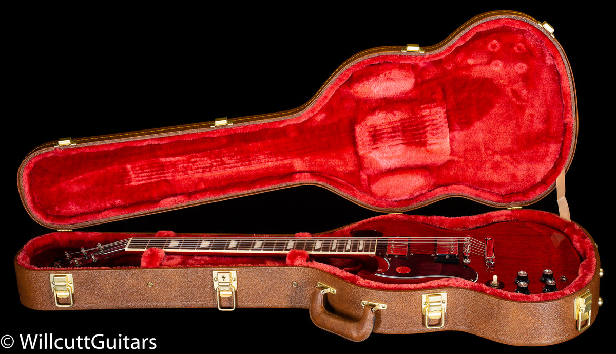 Gibson SG Standard '61 Stop Bar Vintage Cherry Lefty (130)