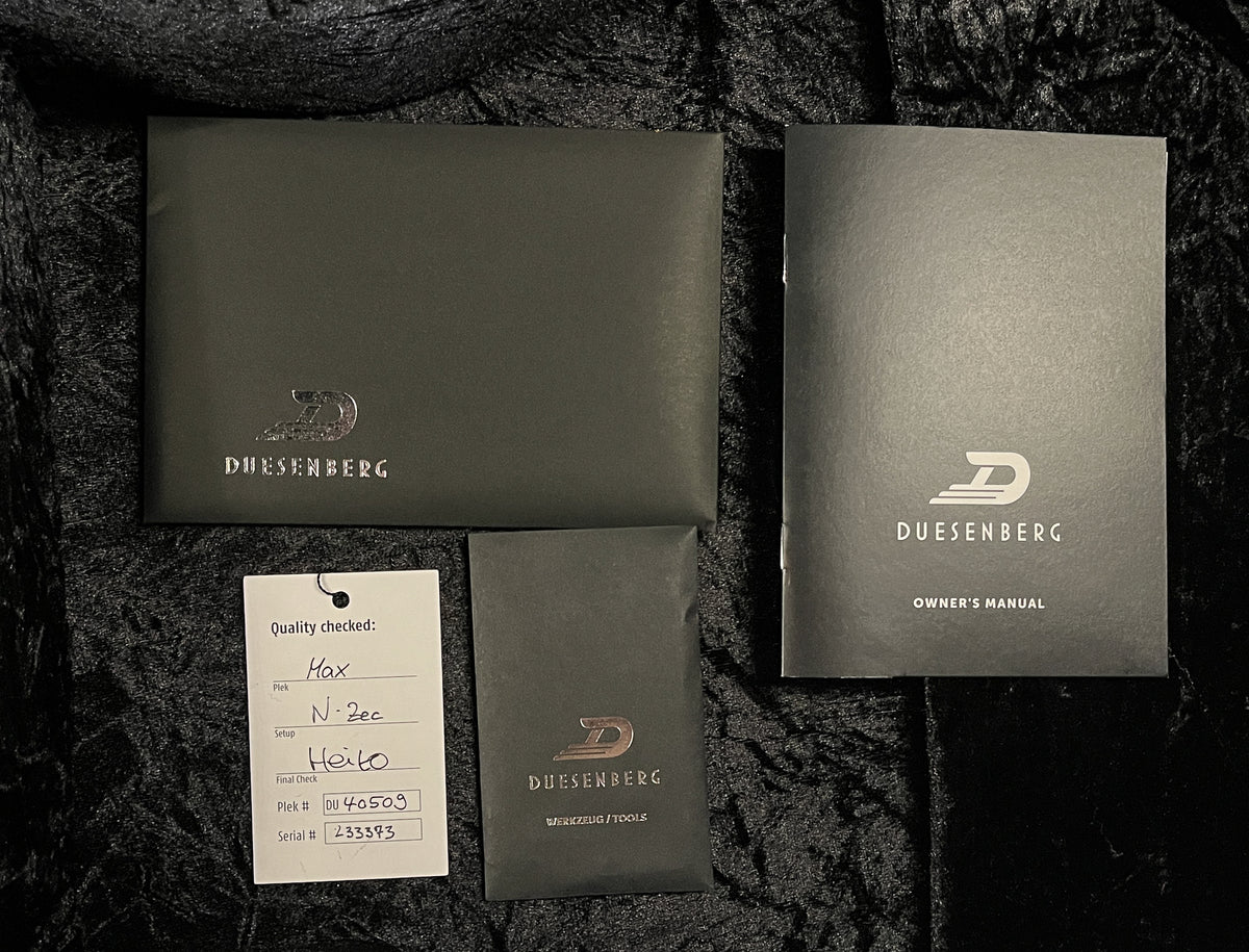 Duesenberg Starplayer TV Plus Black (373)