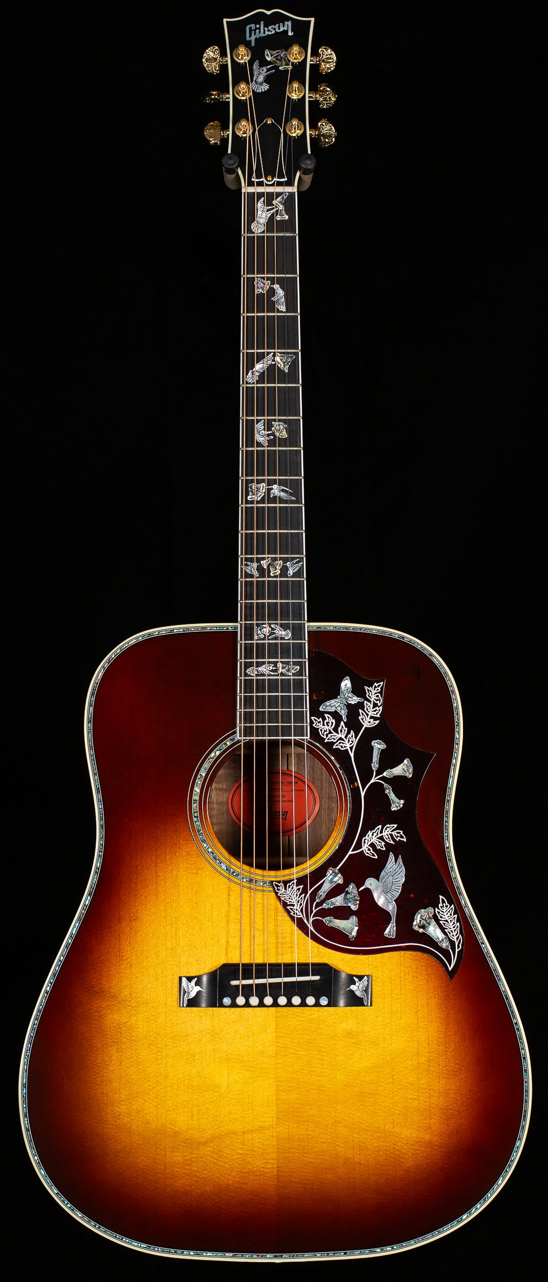 Gibson Hummingbird Custom Koa Sunburst (023) - Willcutt Guitars