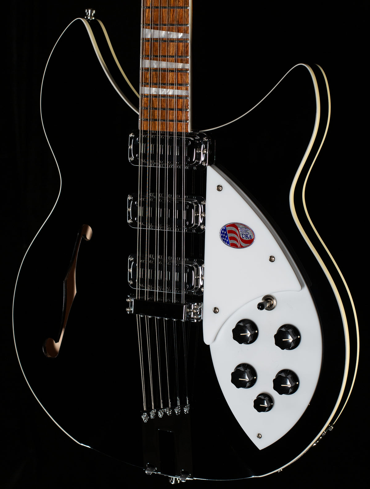 Rickenbacker 1993 Plus JetGlo (722)