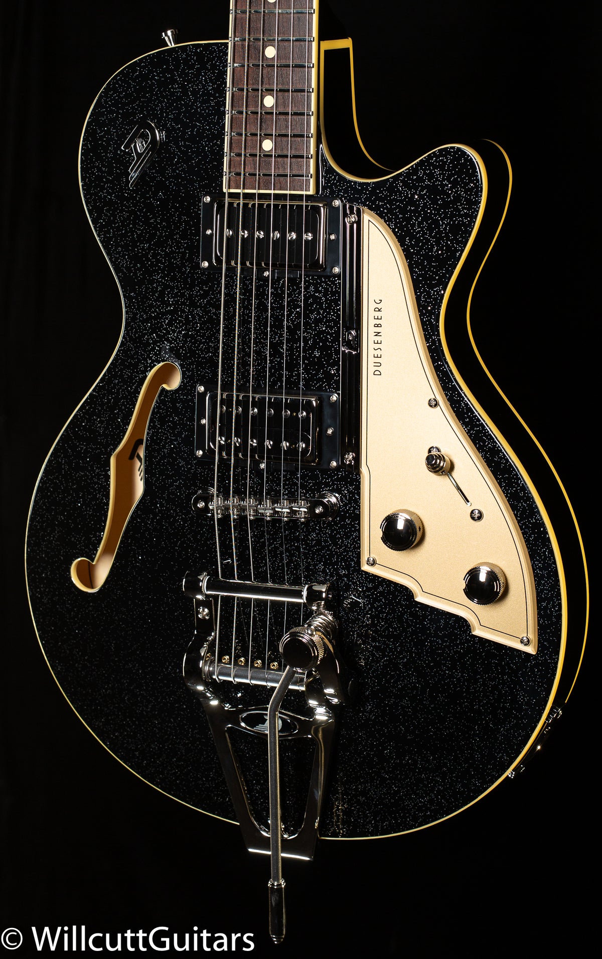 Duesenberg Starplayer TV Black Sparkle (630)
