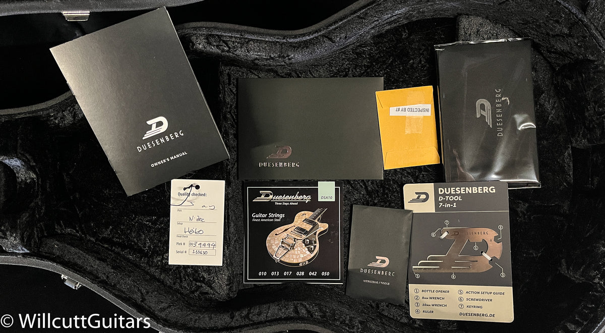 Duesenberg Starplayer TV Black Sparkle (630)