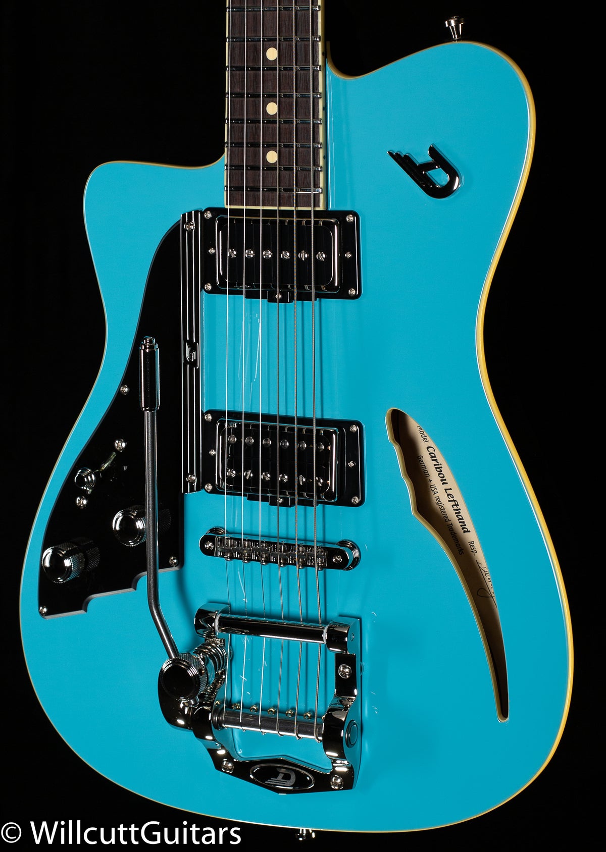 Duesenberg Caribou Narvil Blue Lefty (643)