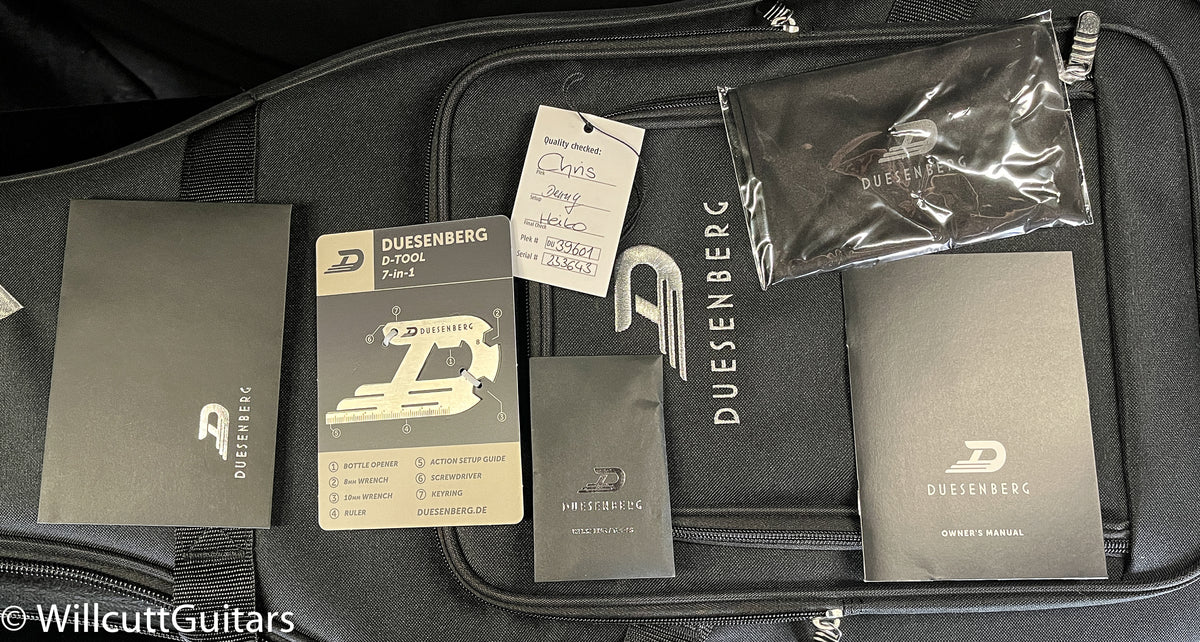 Duesenberg Caribou Narvil Blue Lefty (643)